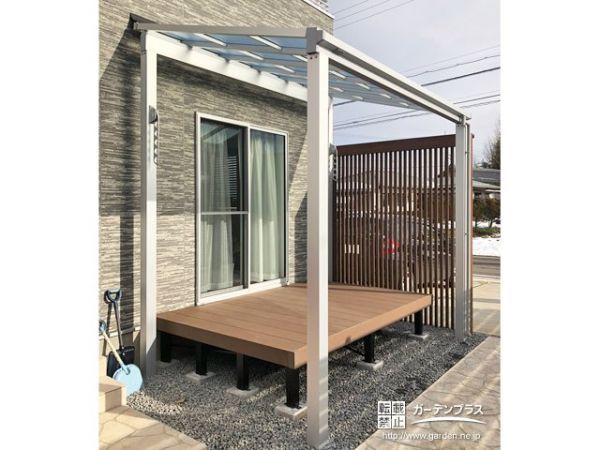 ソラリアF型 テラスタイプ・独立タイプ (テラス屋根) | 外構 ソラリアF型 テラスタイプ・独立タイプ (テラス屋根) | 外構