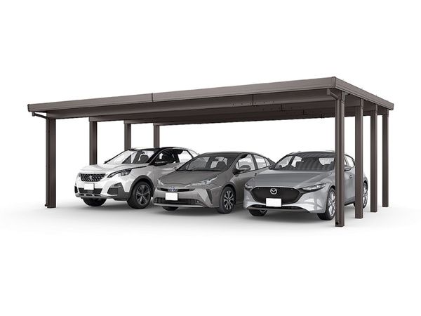 カーポートST 3台用 (カーポート) | 外構工事のガーデンプラス カーポートST 3台用 (カーポート) | 外構工事のガーデンプラス