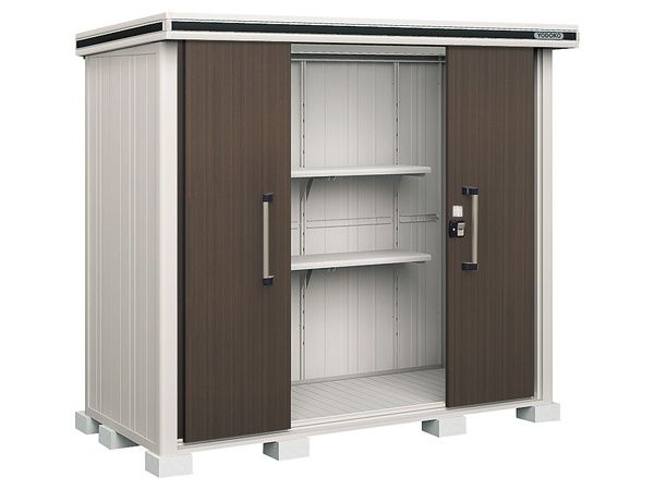 エルモ センター引き分け戸 （物置） | 外構工事のガーデンプラス