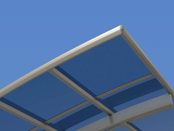 ポリカーボネート板・ブルースモーク