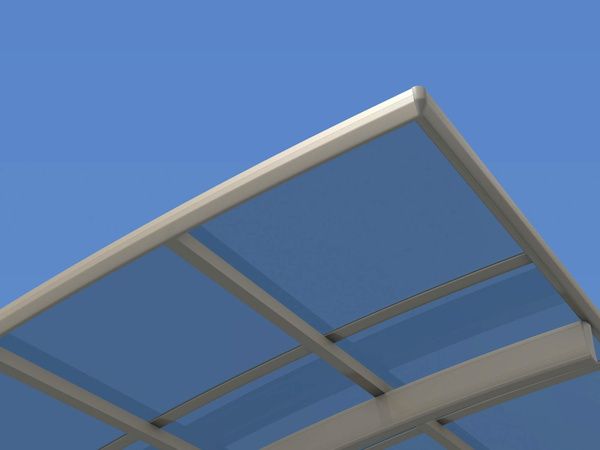 熱線遮断ポリカーボネート板・ブルースモーク