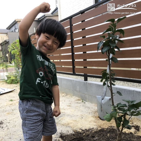 ライラック植樹の様子②