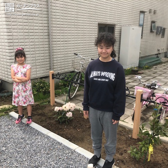 植樹後の記念樹