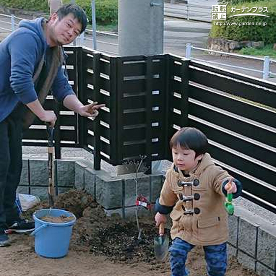 ハナミズキ植樹の様子②