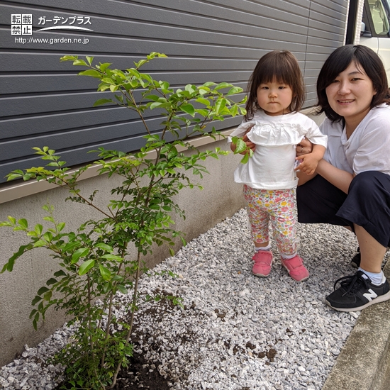 植樹後の記念写真②