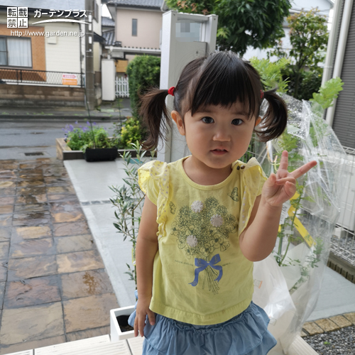 ミモザ・オリーブと記念撮影③