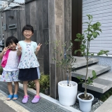 植樹後の記念写真