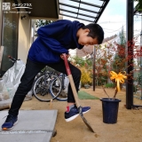 ナンテン植樹の様子①