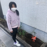 植樹後の記念写真