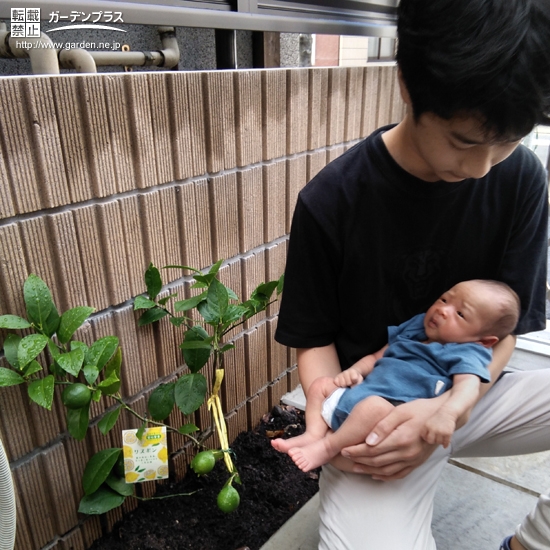 植樹後の記念写真②