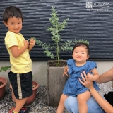 植樹後の記念写真①