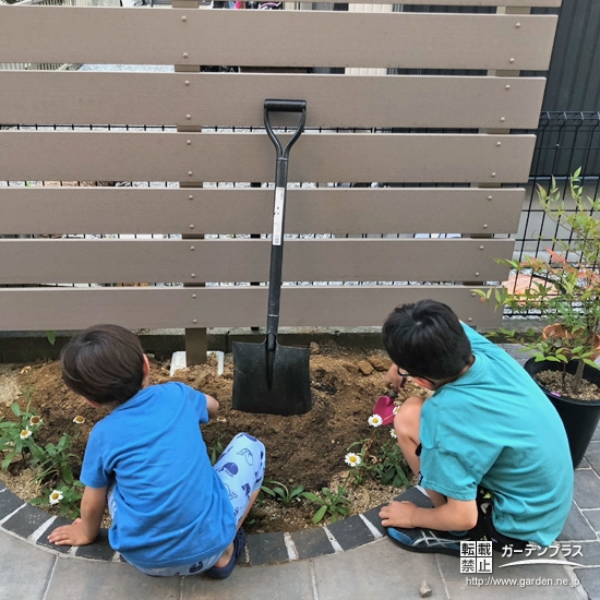 記念樹植樹の様子③