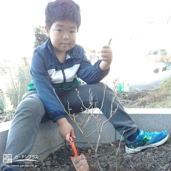 記念樹植樹の様子②