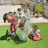 記念樹と記念撮影①