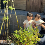 記念樹と記念撮影②