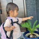 記念樹と記念撮影