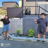 記念樹と記念撮影②