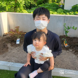 記念樹と記念撮影①