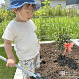 記念樹と記念撮影②