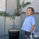 記念樹植樹の様子①