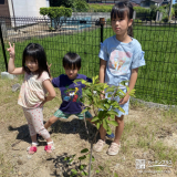 お子様たちと記念樹①