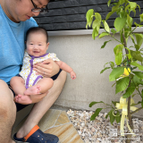 レモンと記念撮影①