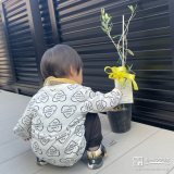 オリーブと記念撮影