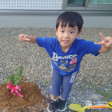 ソテツと記念撮影