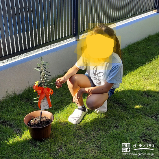 オリーブと記念撮影②