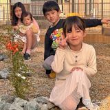 シマトネリコと記念撮影