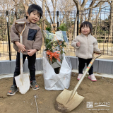 イチジク・キンカンと記念撮影