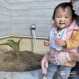 ソテツと記念撮影