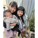 ライラックと記念撮影