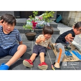 ブルーベリーと記念撮影①