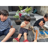 ブルーベリーと記念撮影③