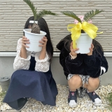 ソテツと記念撮影