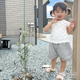 オリーブと記念撮影