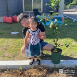 温州ミカンと記念撮影②