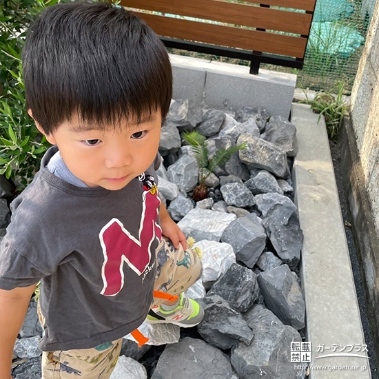 ソテツと記念撮影