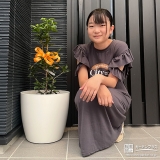キンモクセイと記念撮影
