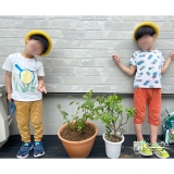 ジンチョウゲ・ブルーベリーと記念撮影