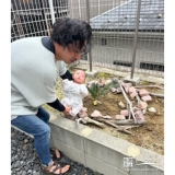 ソテツと記念撮影