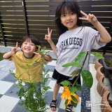 レモン・シマトネリコと記念撮影