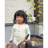 記念樹ジューンベリーの植樹の様子