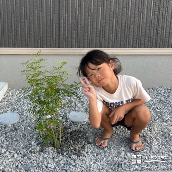 シマトネリコと記念撮影①