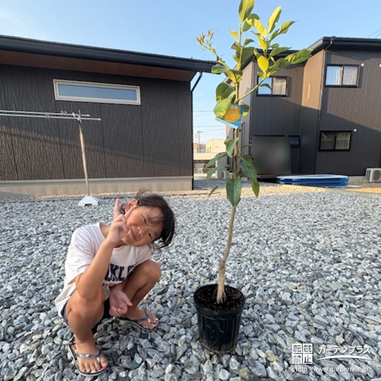 レモンと記念撮影①