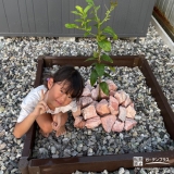 レモンと記念撮影②