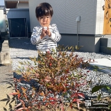 ナンテンと記念撮影