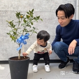 キンカンと記念撮影①