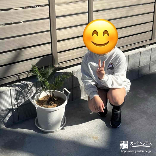 ソテツと記念撮影②